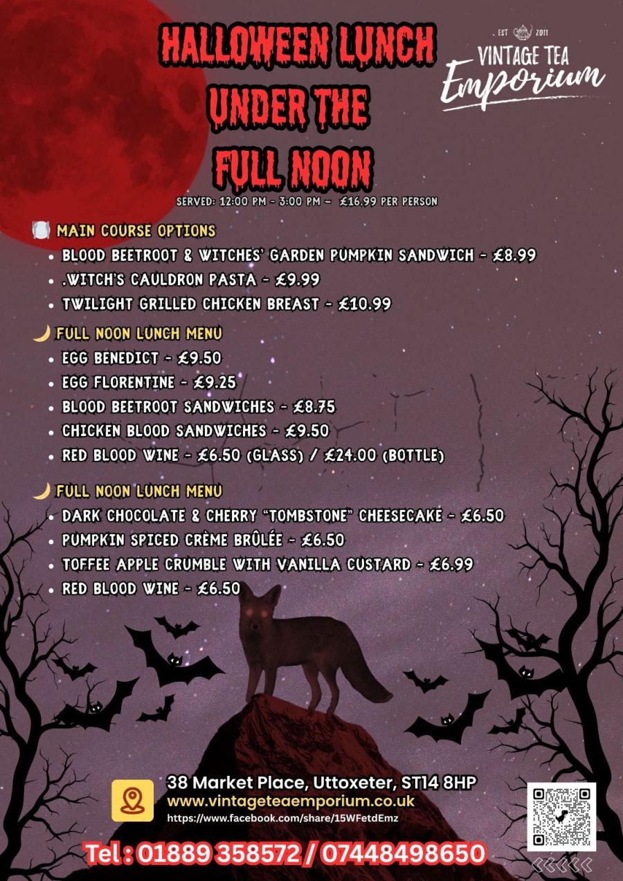 Halloween Lunch Under the Full Moon