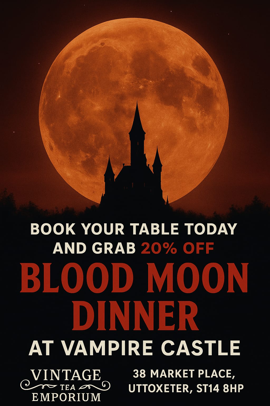 Blood Moon Dinner at Vampire Castle