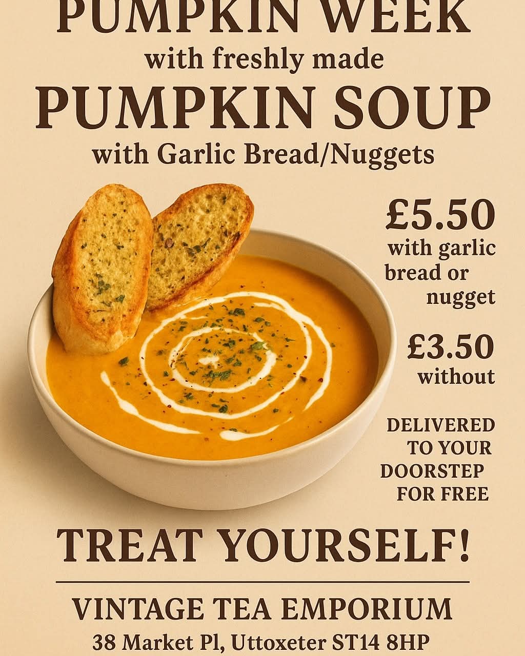Pumpkin Soup Special
